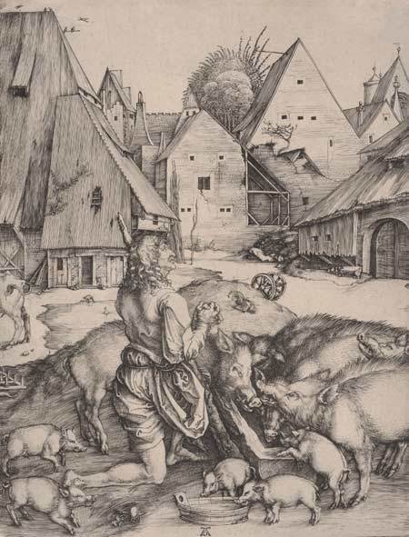 The Prodigal Son (1496), Albrecht Dürer