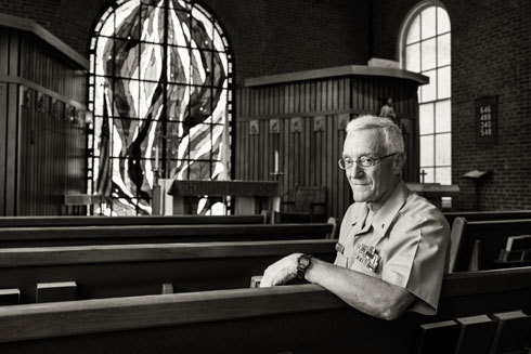 Father Bill Dorwart, photo by Jonathan Timmes