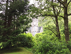 Kylemore Abbey's gothic chapel