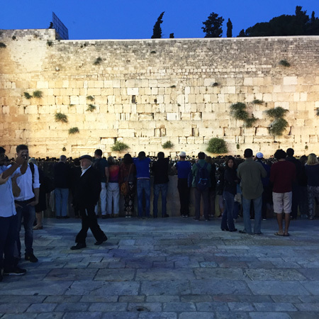 The Western Wall, photos courtesy of the author.