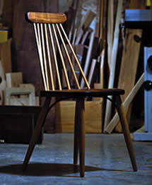 Photo of Keating-built chair by Matt Cashore