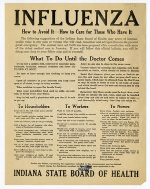 Influenza How To Avoid It