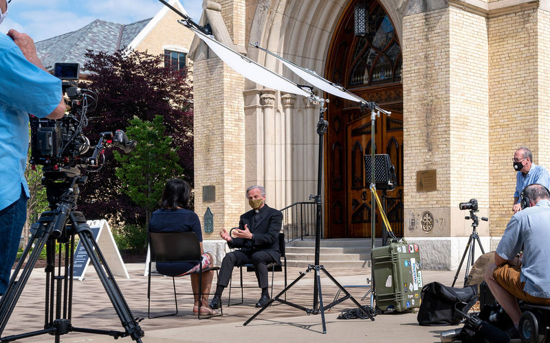 Fr. Jenkins NBC Interview