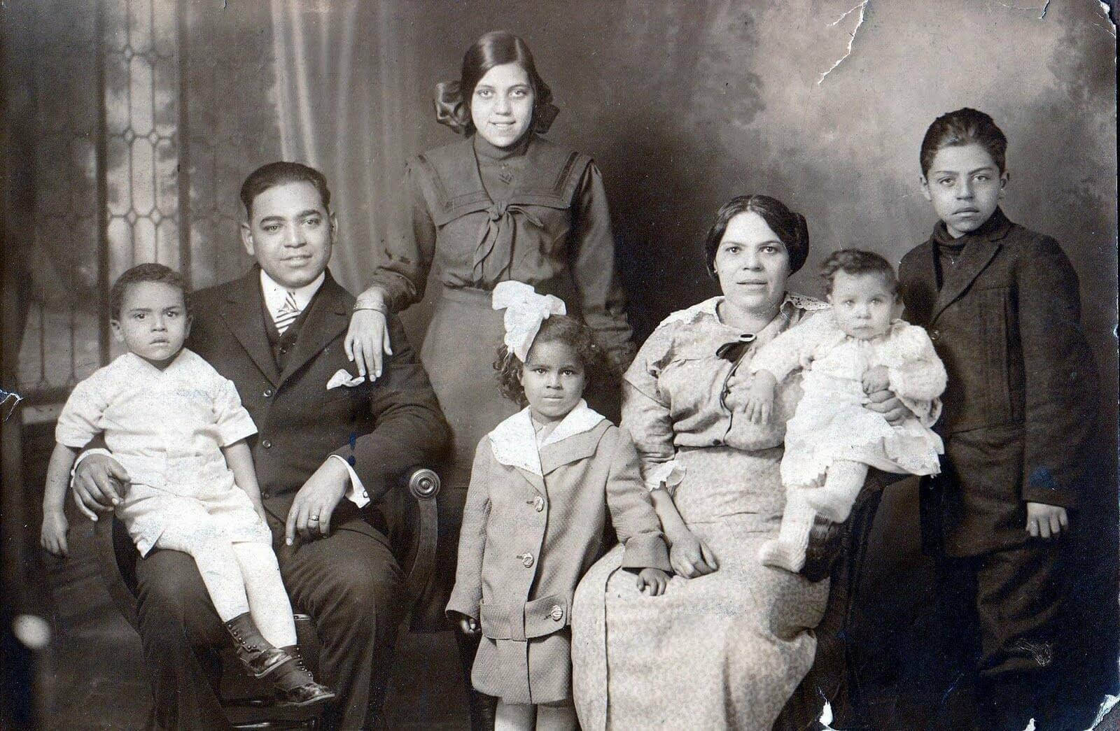 Verly Smith And Family Circa 1916