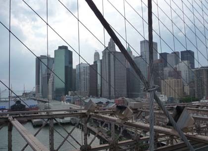 Financial District from Brooklyn Bridge