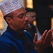 Rashied Omar, a Kroc Institute faculty member and iman, leads a prayer service at his mosque in Cape Town, South Africa.