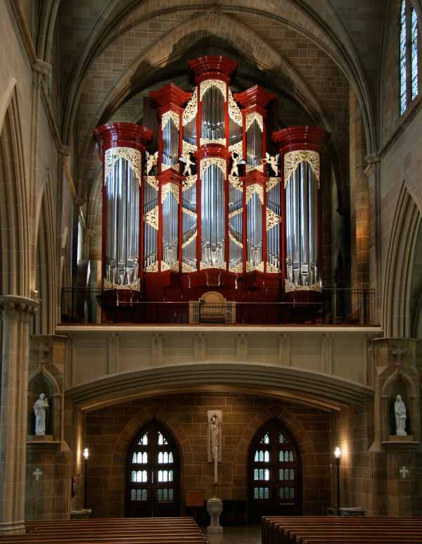 Fritts organ in Saint Joseph Cathedral