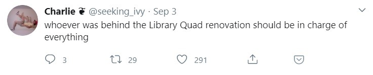 Librarylawntweet
