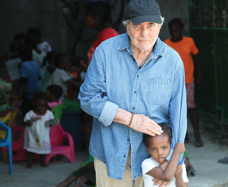Gerry In Haiti W Child