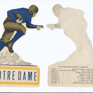 Notre Dame Football Schedule 1930