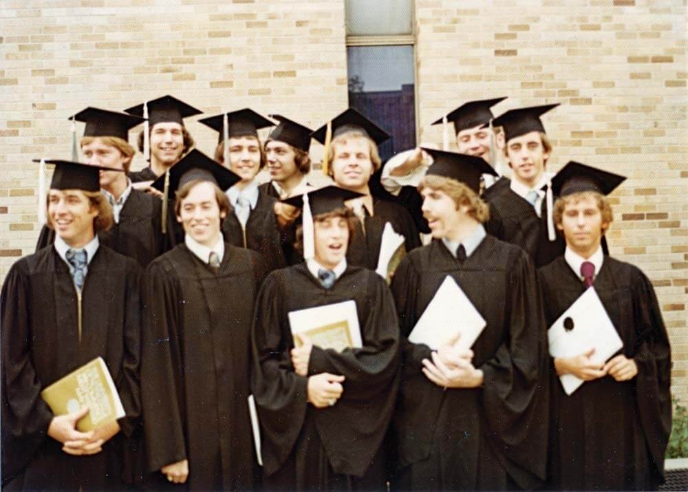 Molemen At Nd Graduation May 1976 Retouched