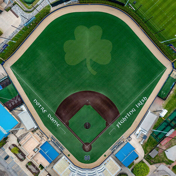 Eck Baseball Stadium aerial 2023.