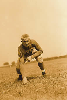 Jim Martin photo from University of Notre Dame Archives