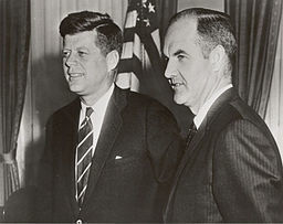 Photo of JFK and McGovern courtesy of Wikimediacommons