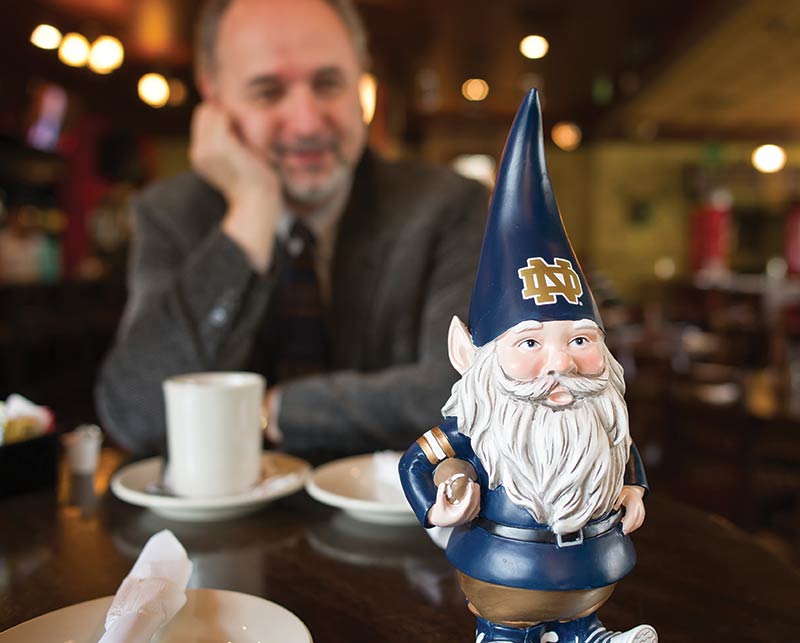 Peter Holland's Notre Dame Gnome